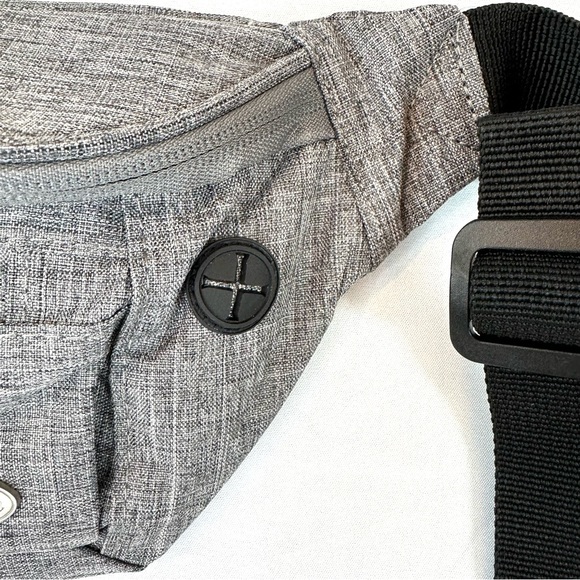 Entchin Fanny Pack for Women Men w 4 Pockets Waist/Fanny Pack Crossbody Bum Bag - Picture 7 of 16